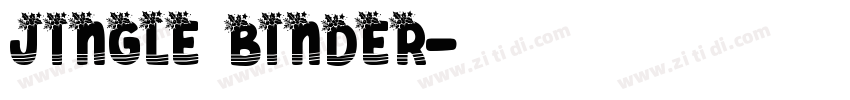 Jingle Binder字体转换